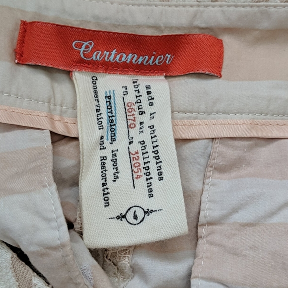 Anthropologie Cartonnier Scalloped Shorts - Picture 8 of 9